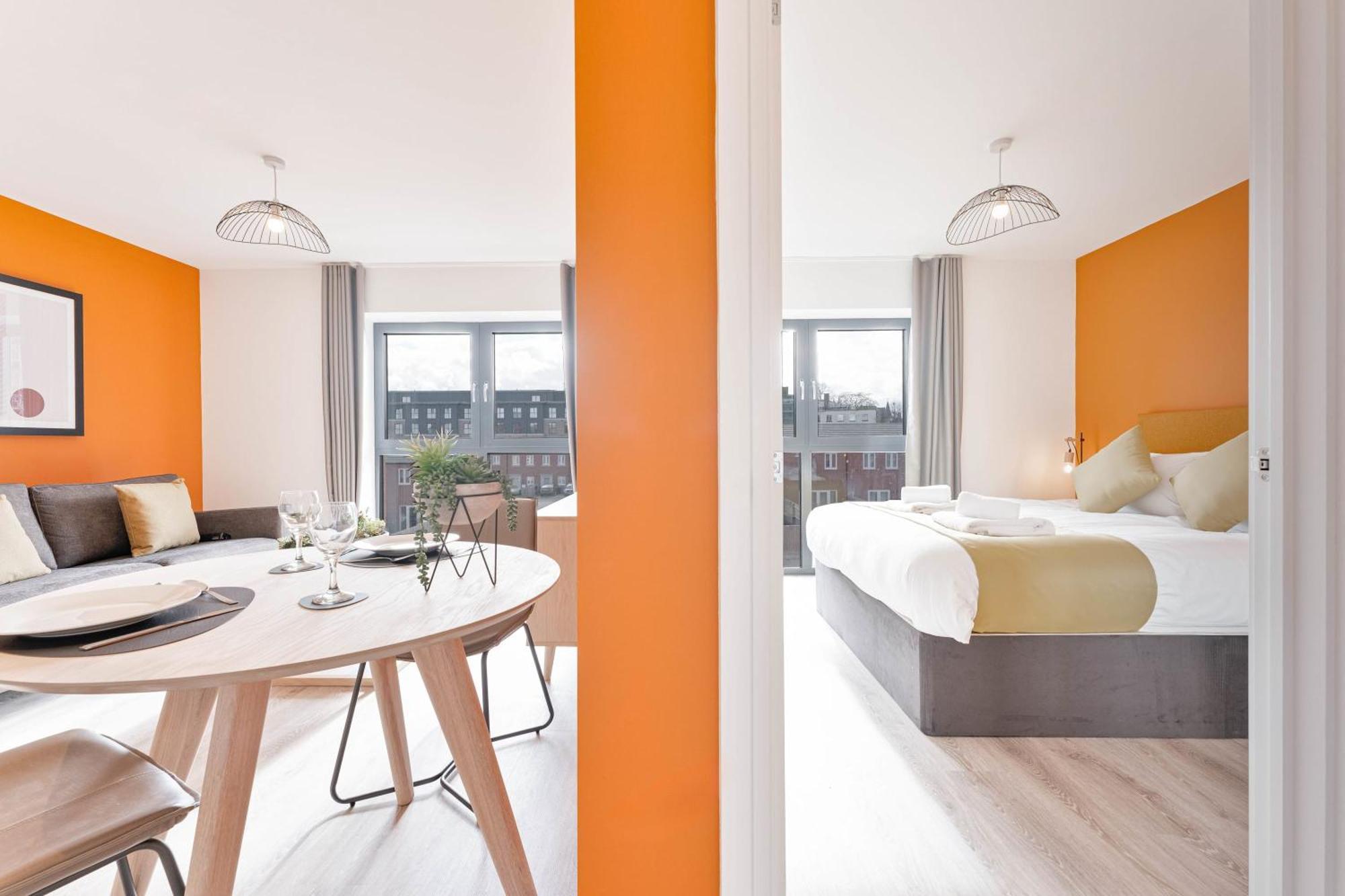 Stayzeni, Hardwick House Derby Modern 1 Bed Flat Exterior photo